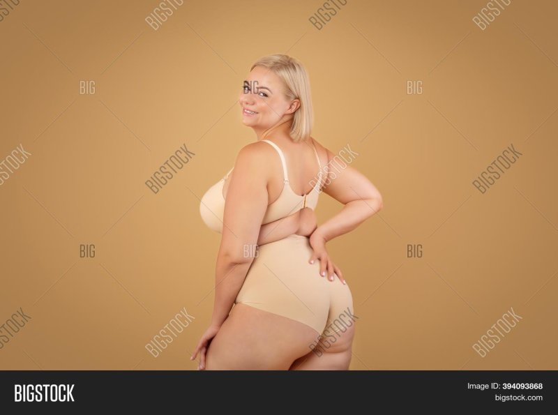Woman in underwear