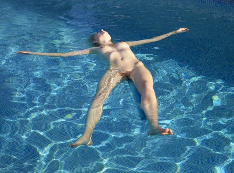 Swimming in the pool