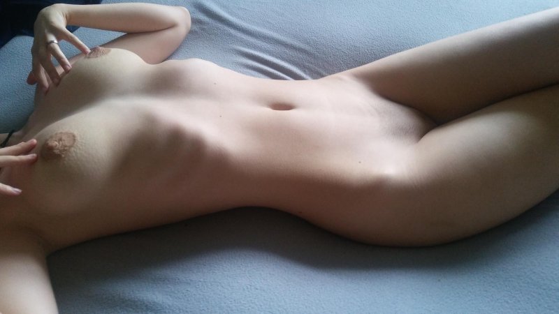 Pale naked body private