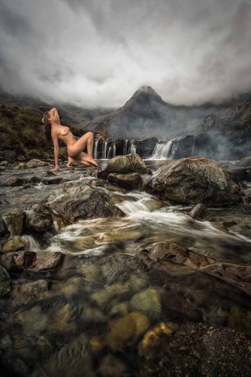Waterfall landscape