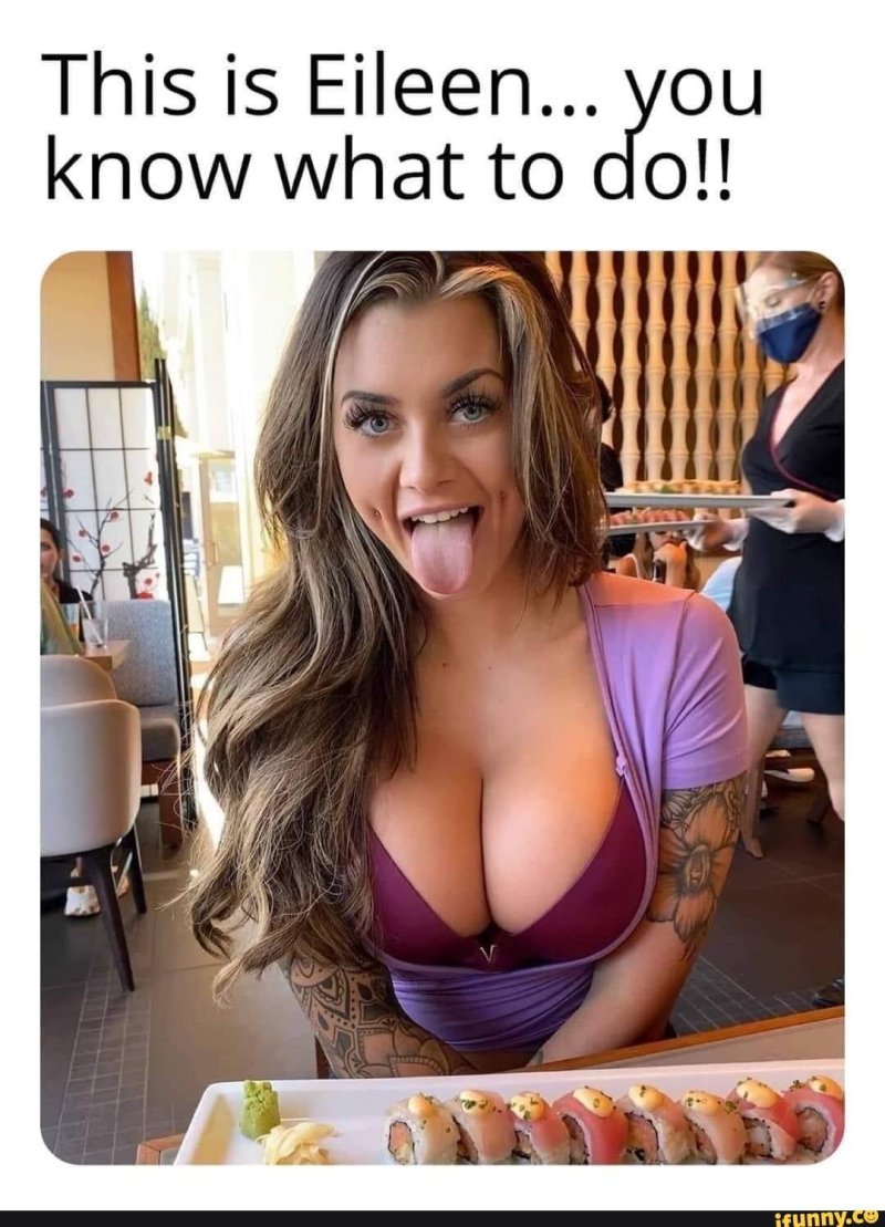 Girl with a big bust