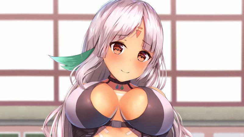 Anime boobs on your desktop