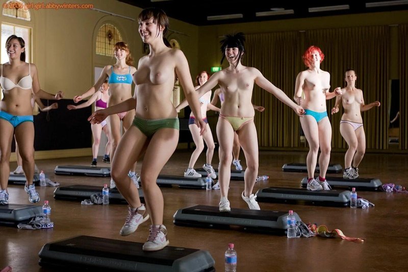 Aerobics is naked
