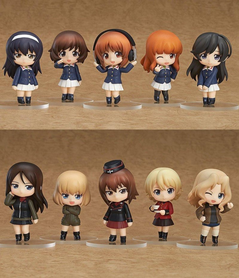 Girls und Panzer Figures