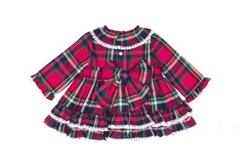 Blueberry dress for a girl New Year