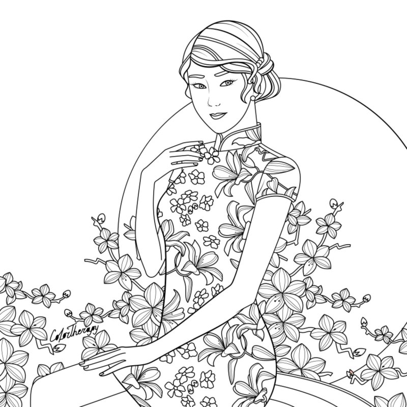 Chinese coloring