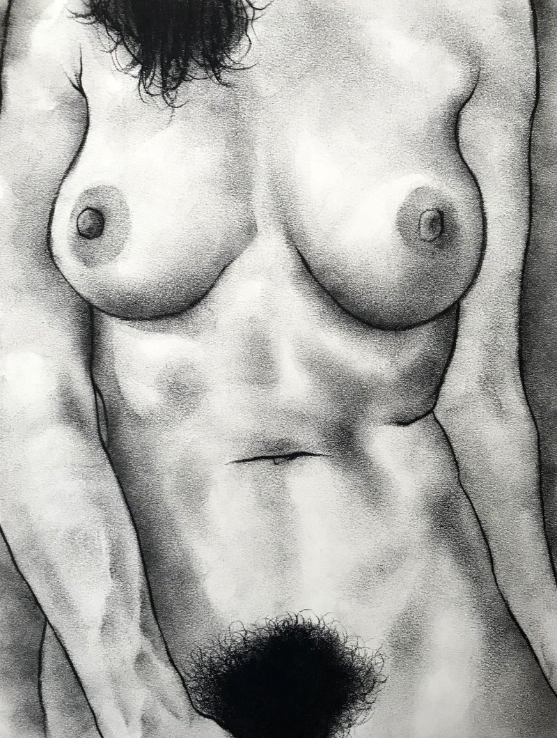Naked women drawings