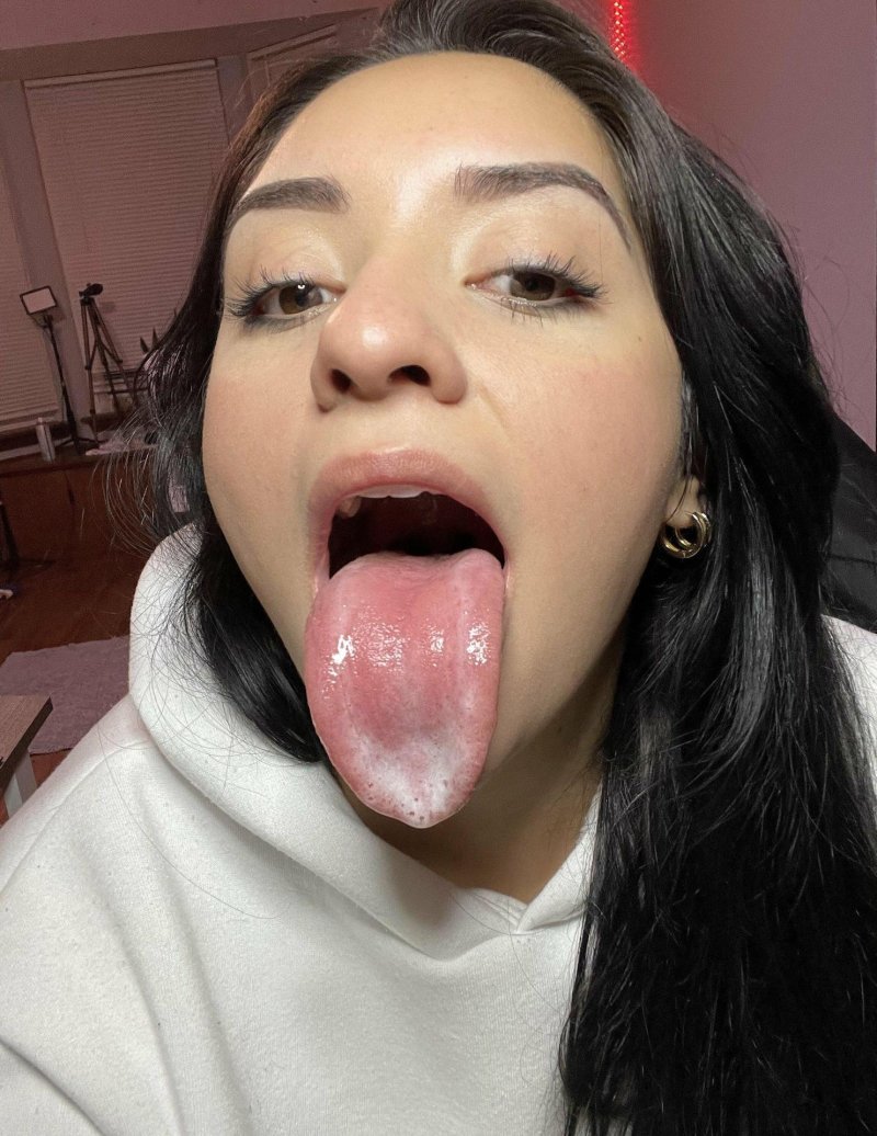 Cum in the mouth