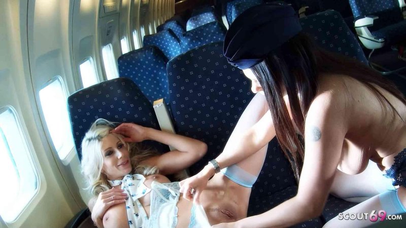 Stewardess porn