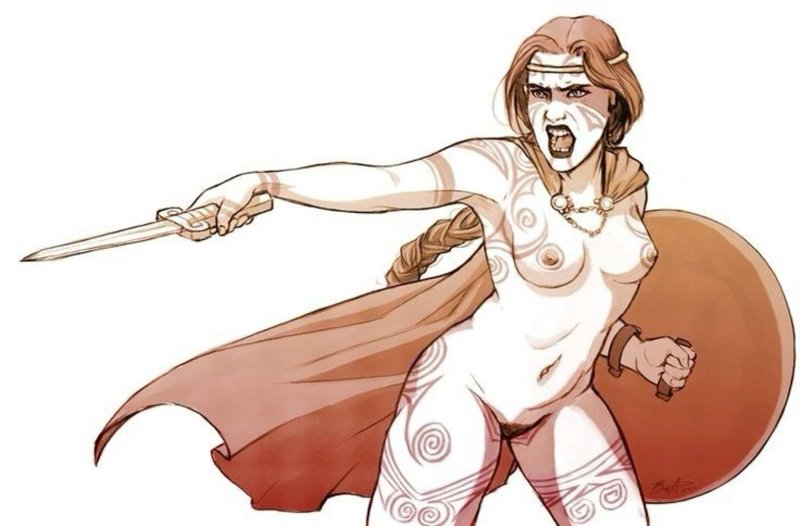 Naked warrior