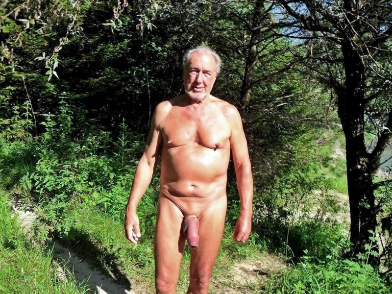 Naked old people