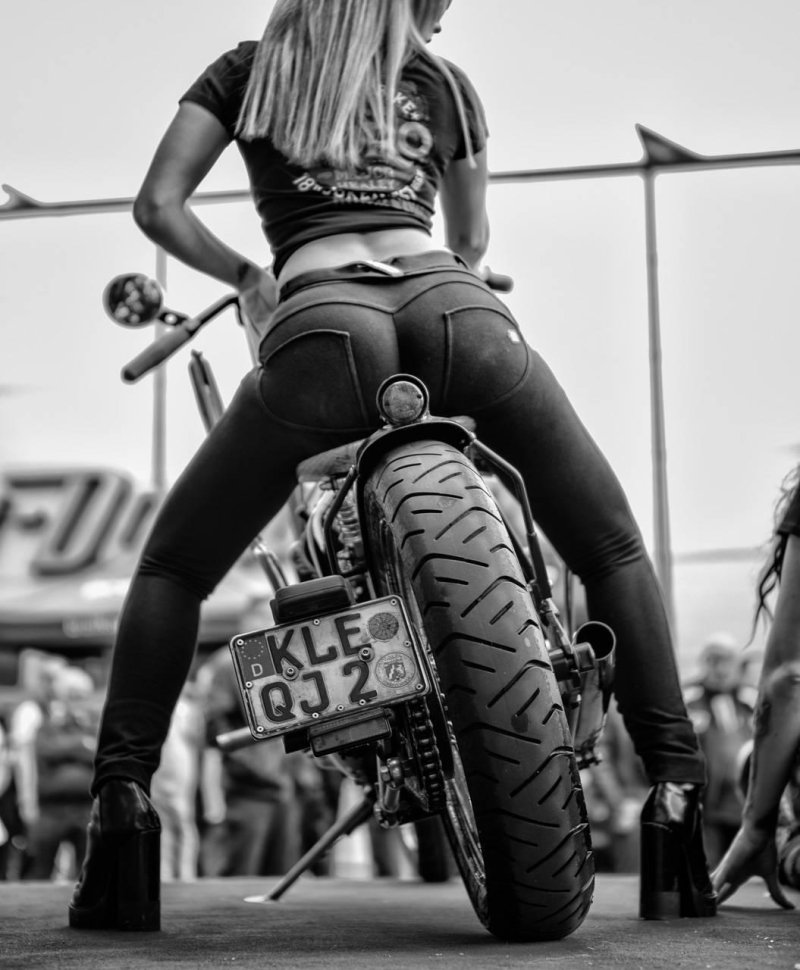 Girls Motorcyclists