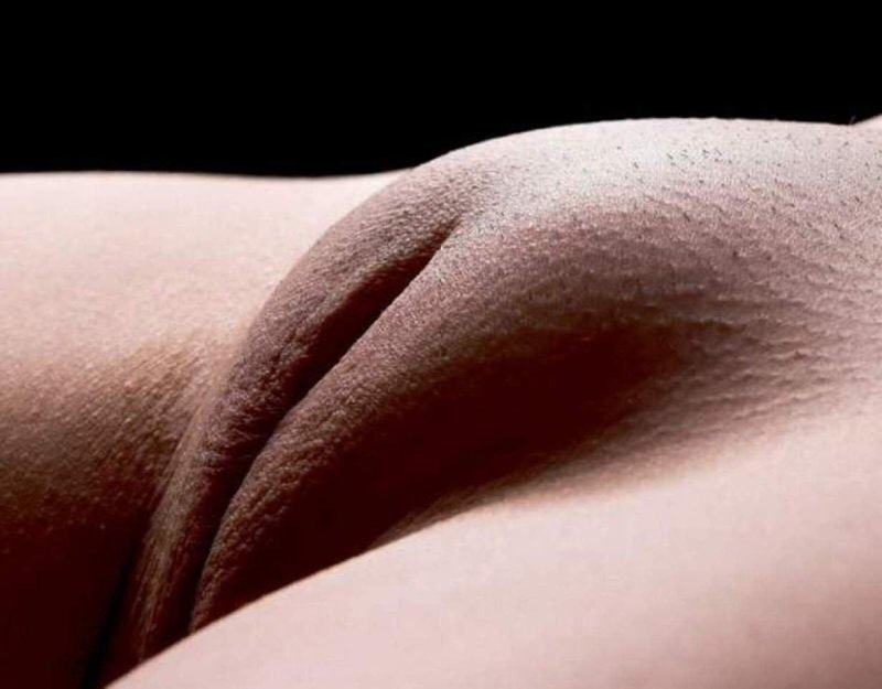 Female pubis close -up