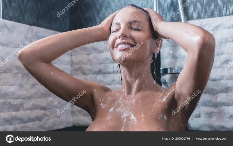 Girl in the shower