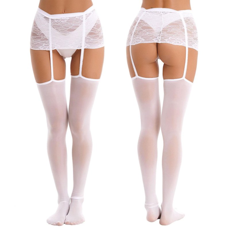 Stockings with garters