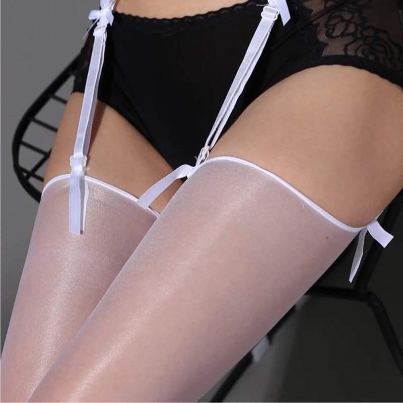 Glossy stockings