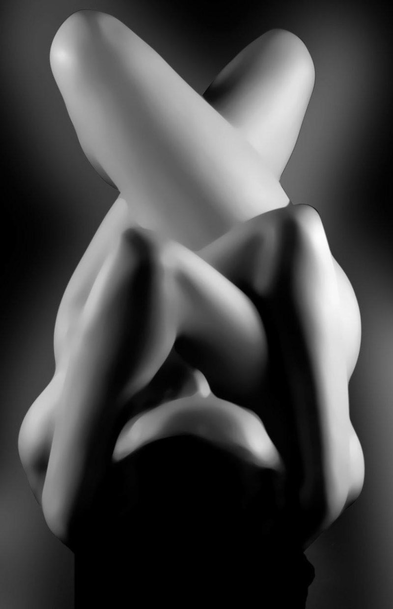 Female body nude