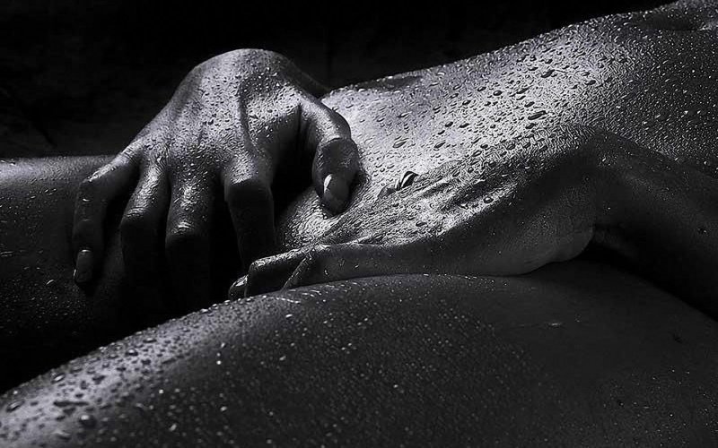 Erotic black white