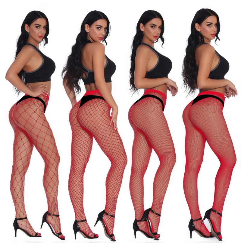Asshole girls in pantyhose nets