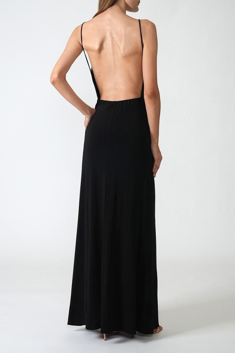 Backless dress