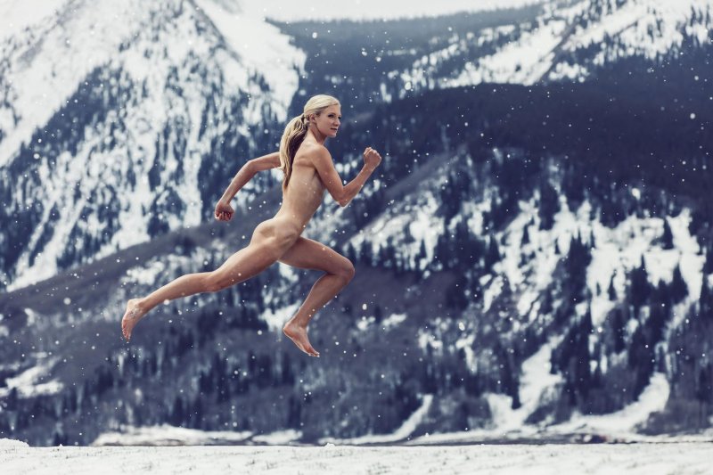 Sports run naked