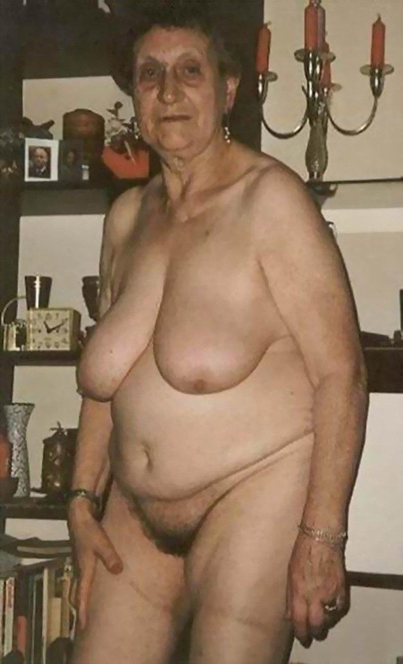 Naked grandmother