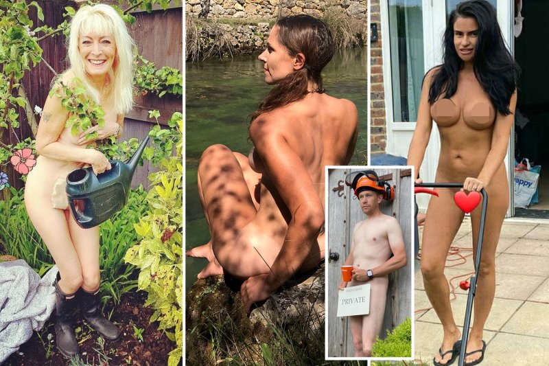 Naked summer residents
