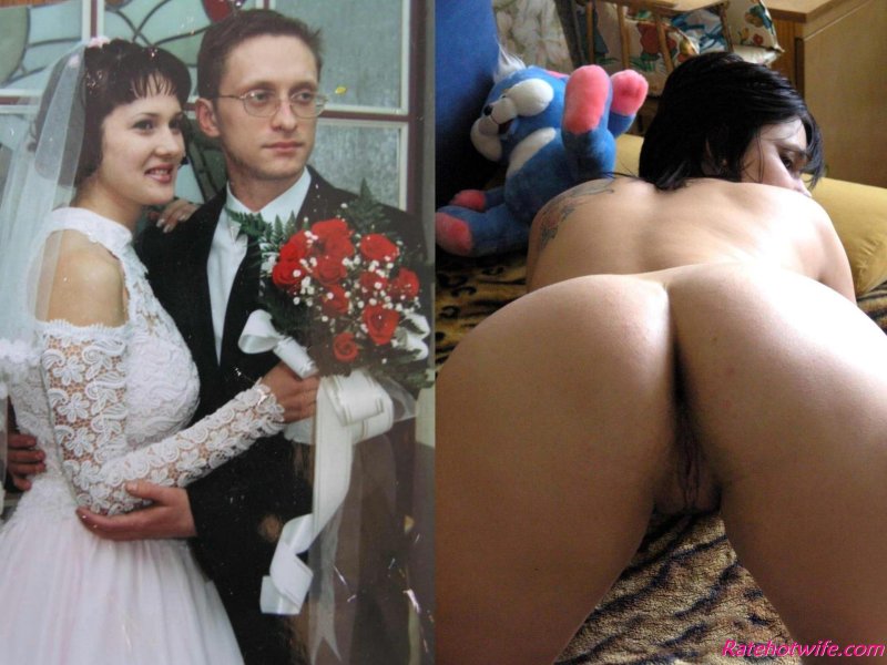 Dressed undress Bride Anal