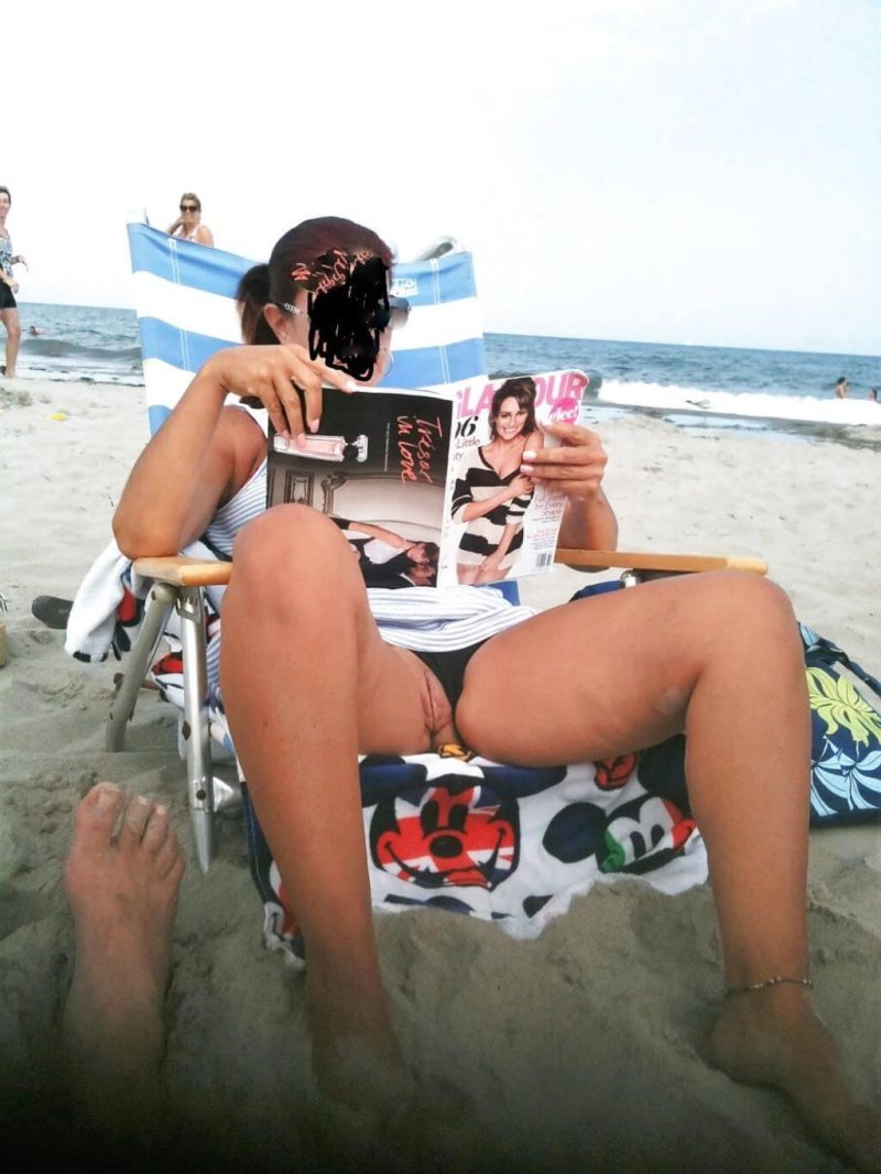 From the beach