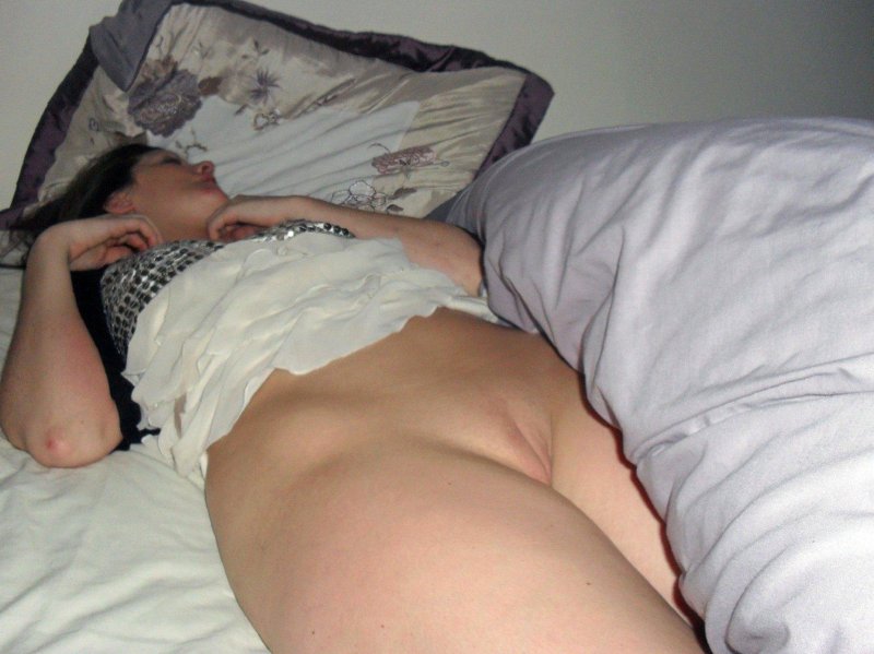 Sleeping girls homemade