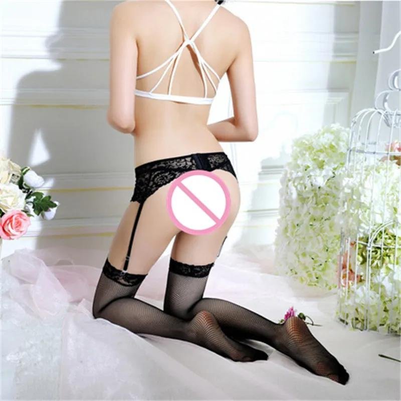Lace belt for stockings