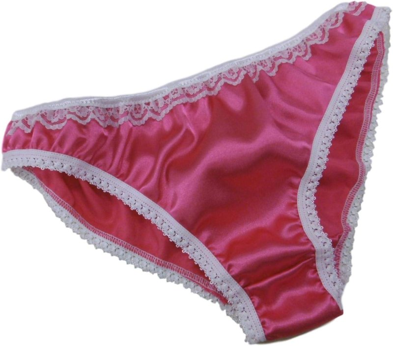 Shiny satin panties