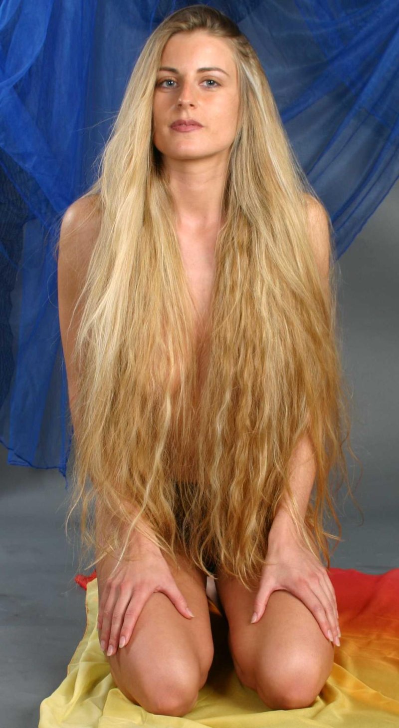 Very long hair
