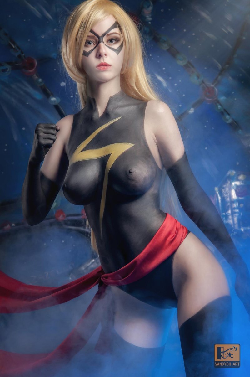 Erotic cosplay Marvel
