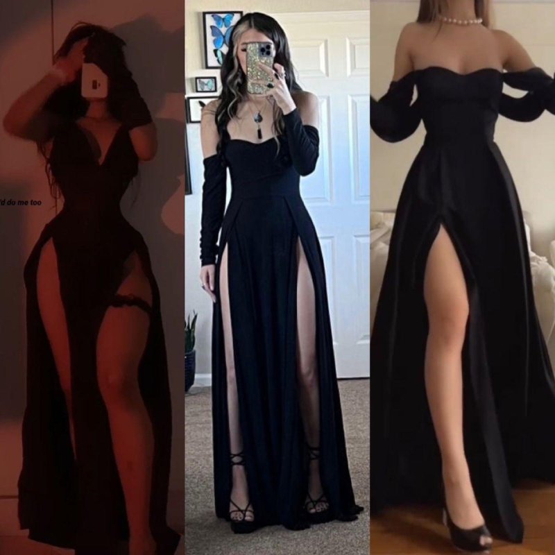 Graduation dress black