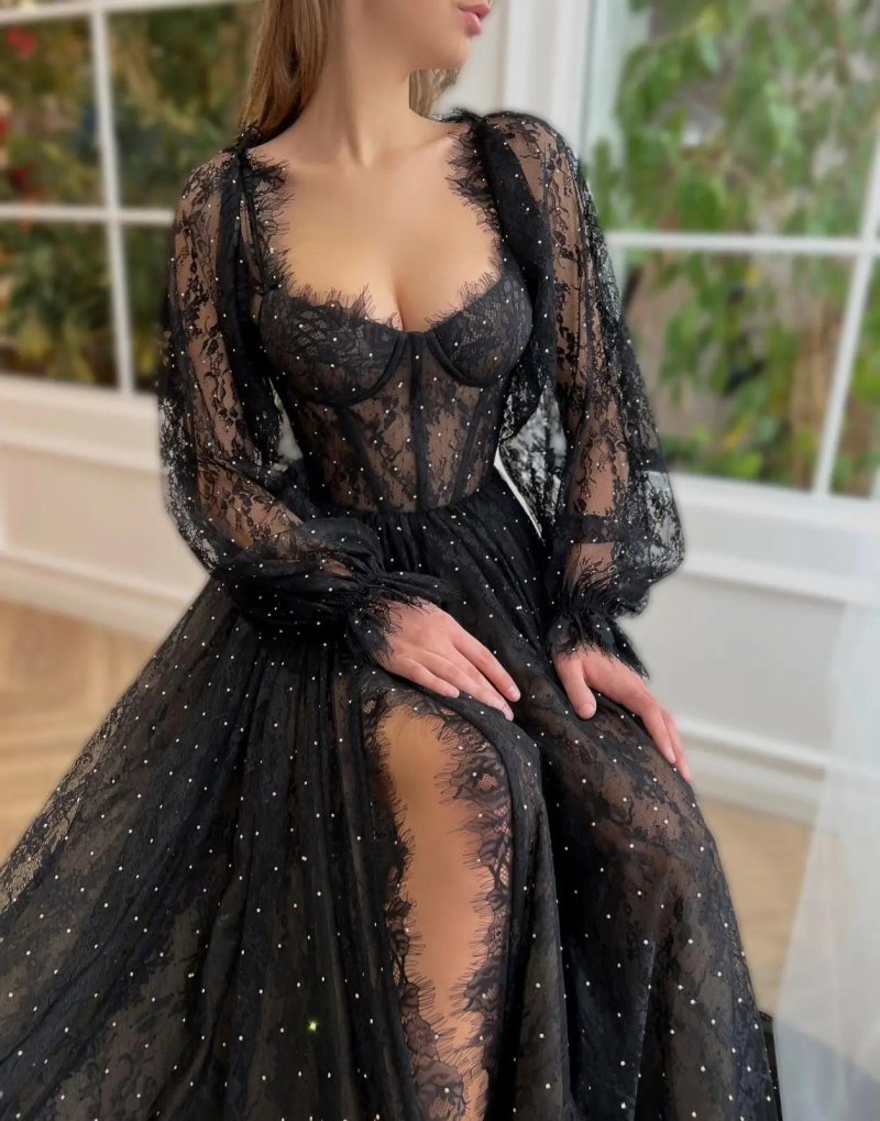 Graduation dress black