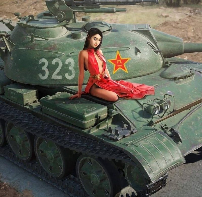 Girl tanks