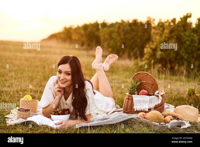 On a picnic