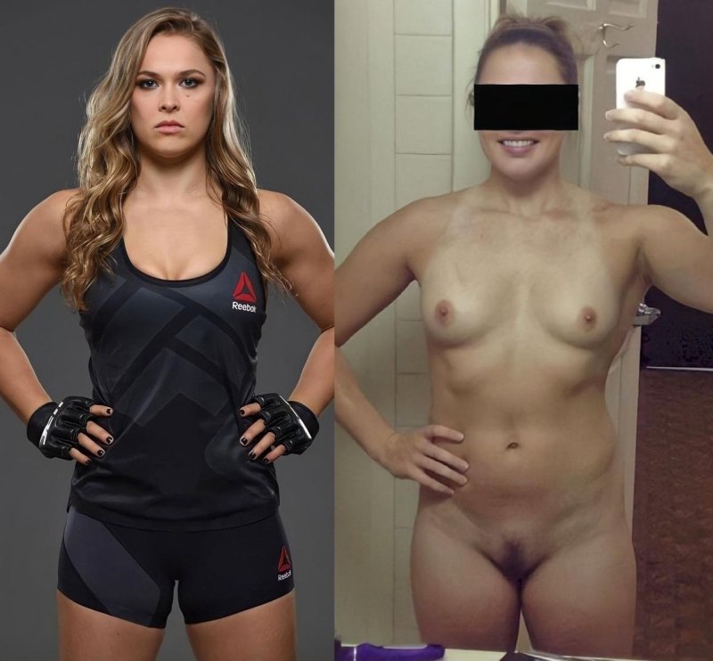 Fighter Ronda Rosi naked