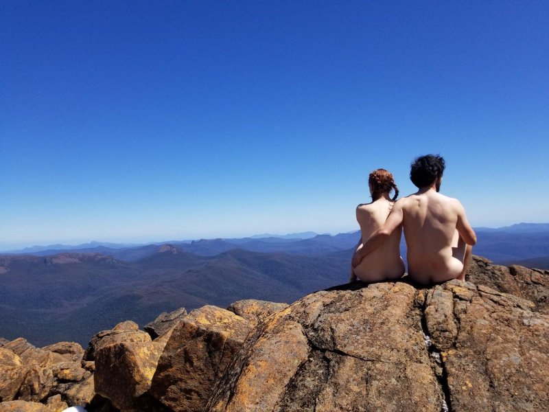 In the mountains