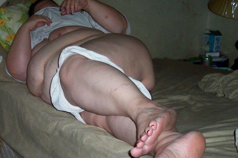 Sleeping naked bbw