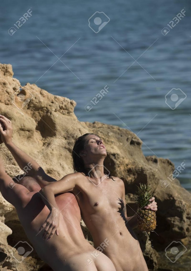 A couple of nudists
