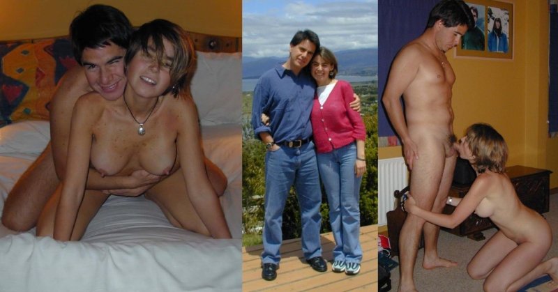 Mom and son naked