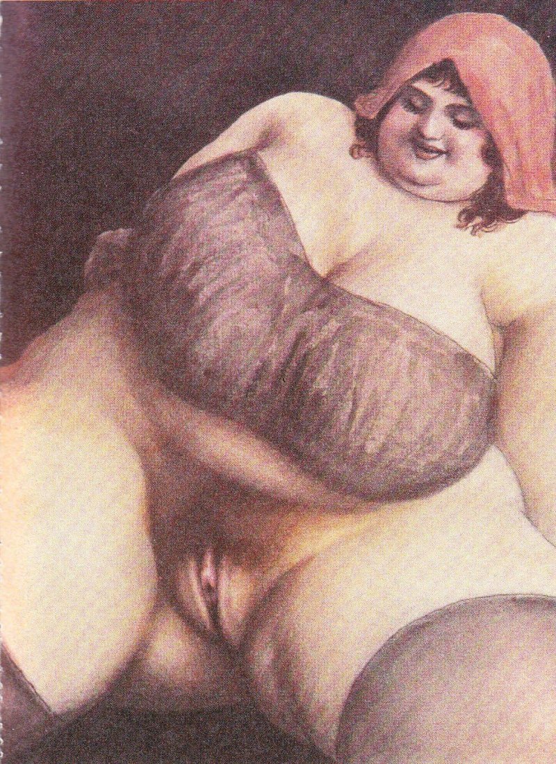 Drawn naked bbw