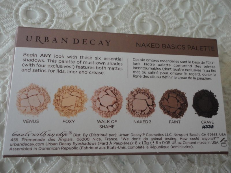 Urban decay naked basics palette