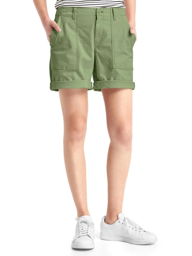 Short cargo shorts women