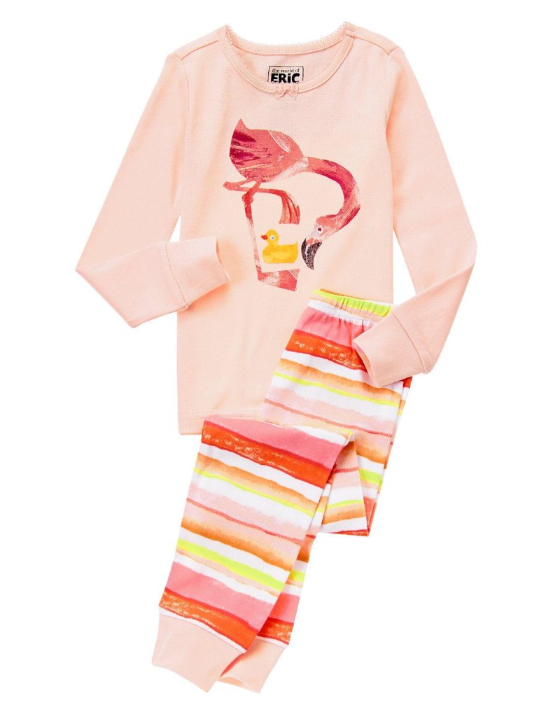 Pajama with flamingos for girls