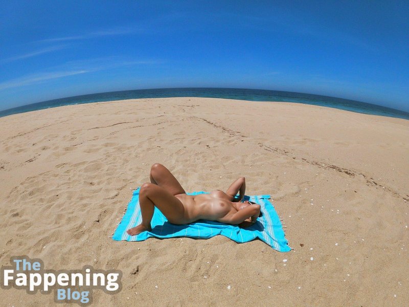 On the beach