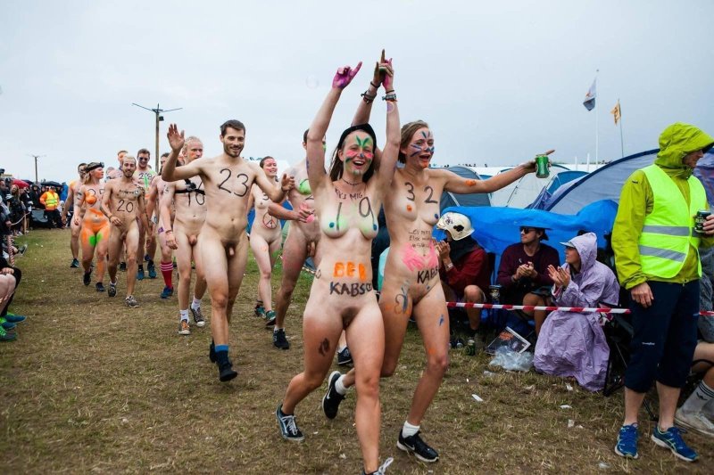 Street Festival Naked