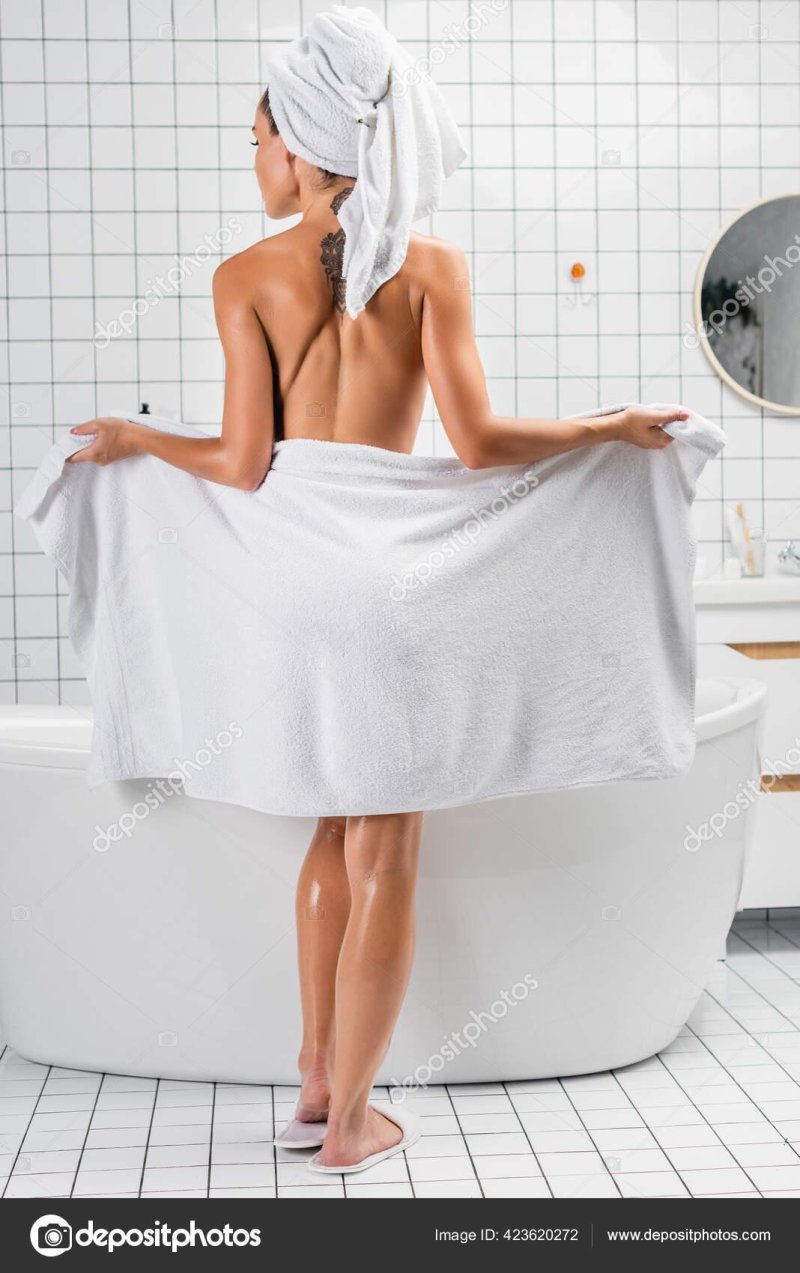 In the bathroom girl